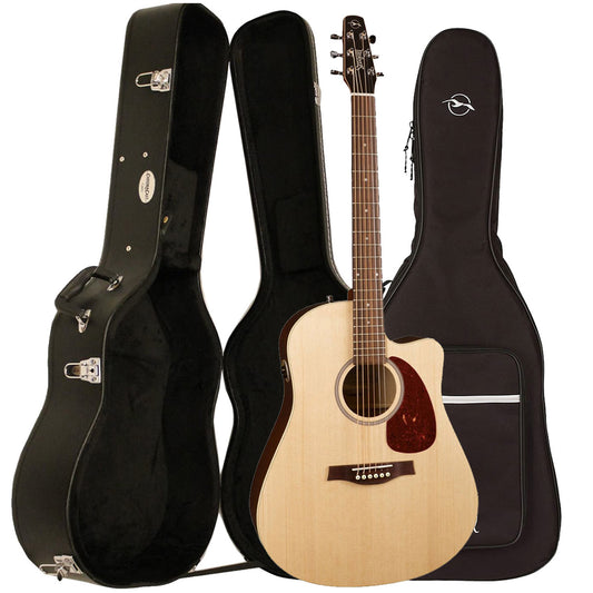 Seagull Coastline S6 Spruce guitar w/ bag
