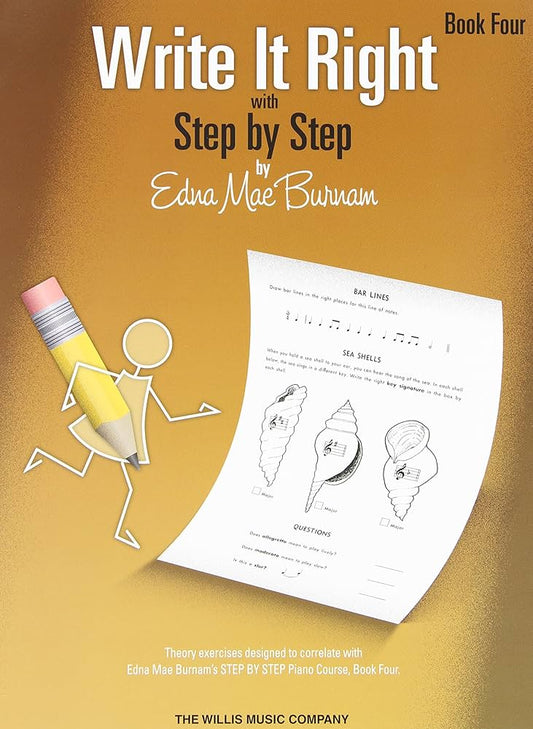 Step by Step Write it Right Book 4