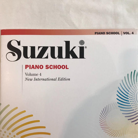 Susuki Piano School Level 4 Bk & CD