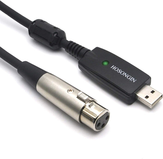 USB Mic Cable 10 ft