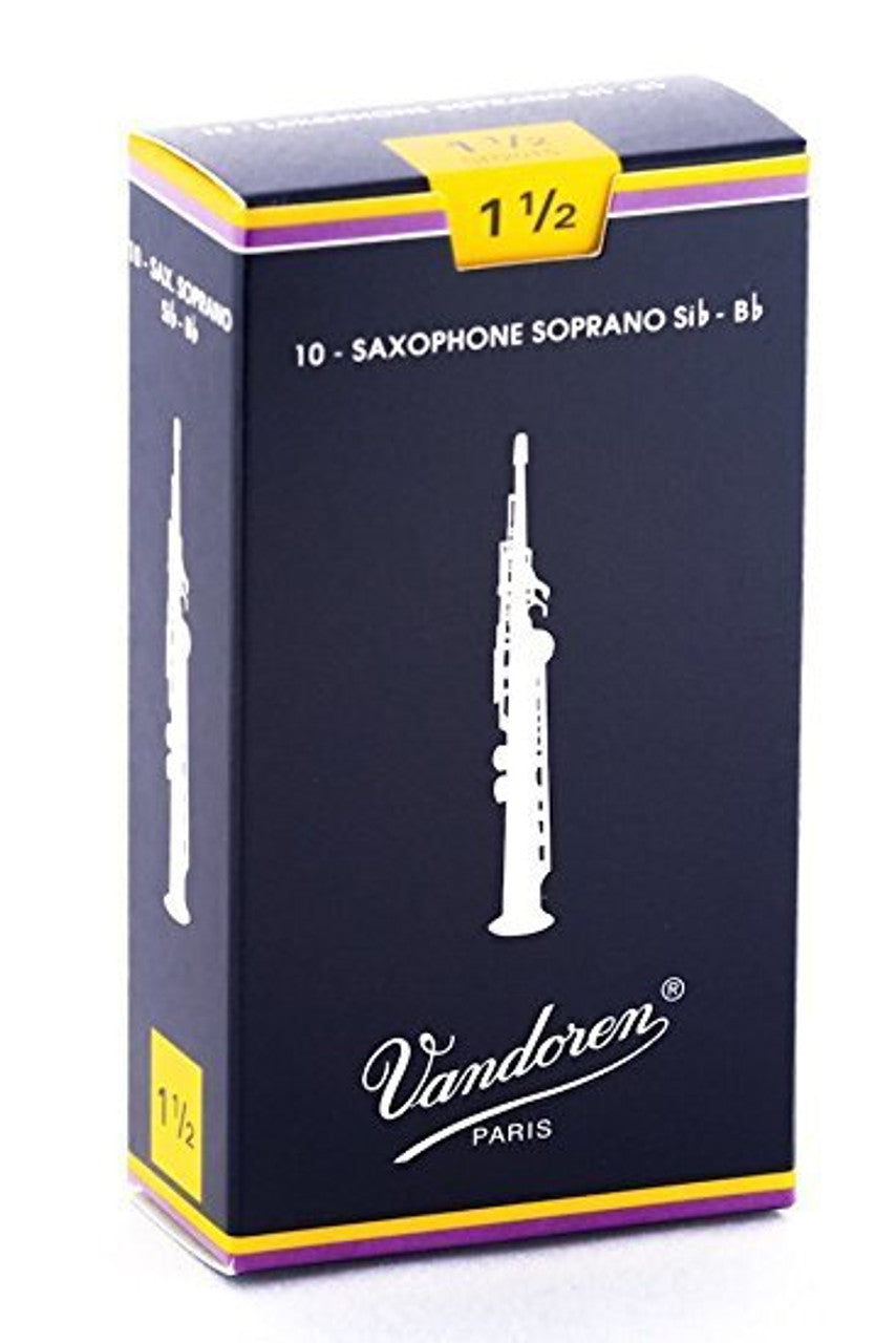 Vandoren soprano sax Bb reeds - 1.5