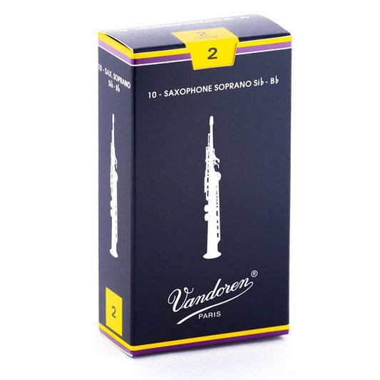 Vandoren soprano sax Bb reeds - 2