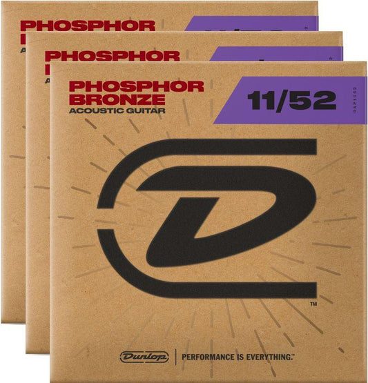 Dunlop Accoustic Phos/Bronze Dap 11/52