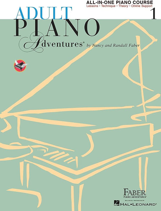 Adult Piano Adventures all in one Piano bk1