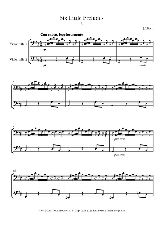 Six Little Preludes