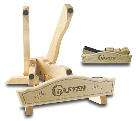 Crafter folding wooden guitar stand