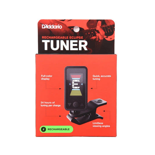 D'Addario Rechargeable Eclipse Tuner PW-CT-27