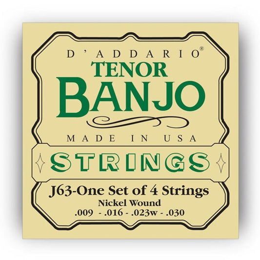 D'Addario Tenor Banjo Strings J63 