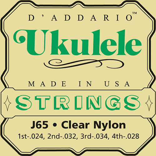 D'Addario J65 Ukulele Strings