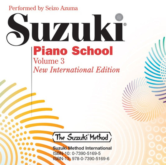 Suzuki Piano School Volume. 3
