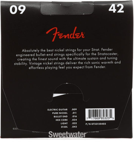 Fender Electric Guitar Strings  3150L 
