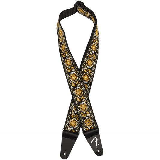 50mm Brown/Yellow Woven Strap