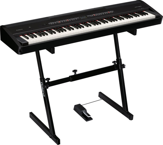 Roland FP-80-BK keyboard w/ stand