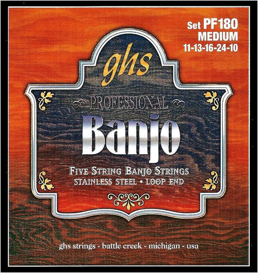 ghs Banjo Strings PF180