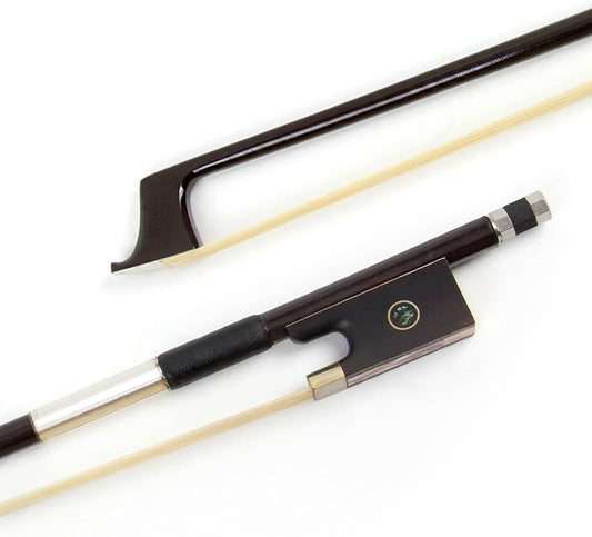 Aileen Deluxe Carbon Fibre Violin Bow-Glossy Finish