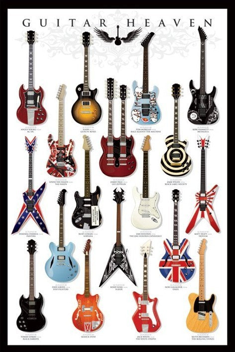 poster - The guitar poster