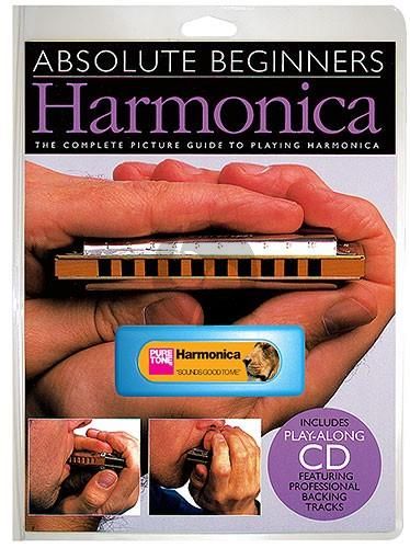 Absolute Beginner Harmonica BK/CD