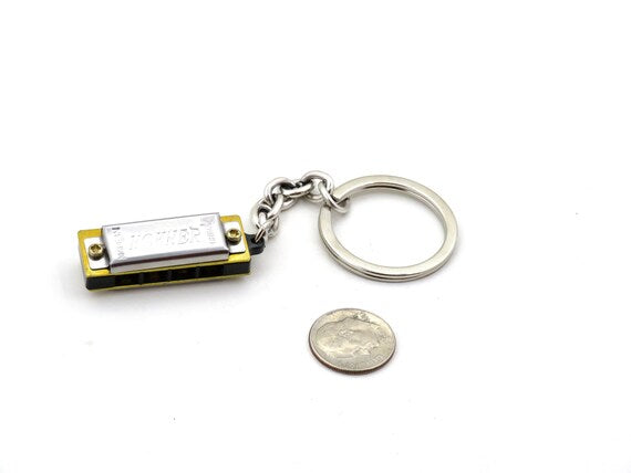 Hohner Harmonica Keychain