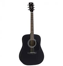 Cort Acoustic Guitar Standard Black AF510-BKS