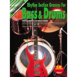 Progressive - Rhythm Section Grooves for Bass & Drums (with CD)