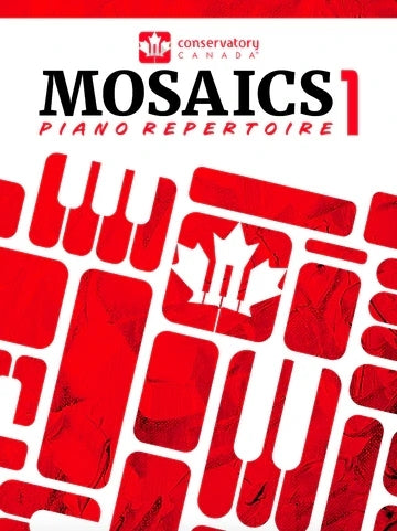 Conservatory Canada Mosaics Piano Repertoire 1