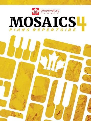Conservatory Canada Mosaics Piano Repertoire 4