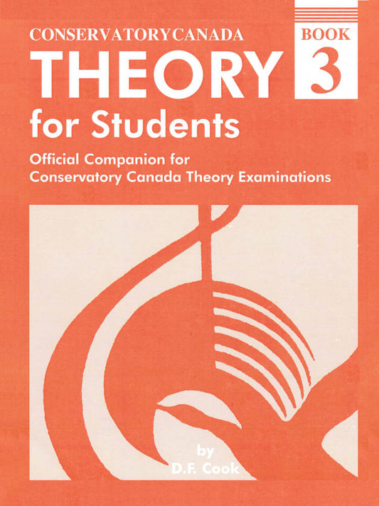 Conservatory  Canada Theory 3 Student help book