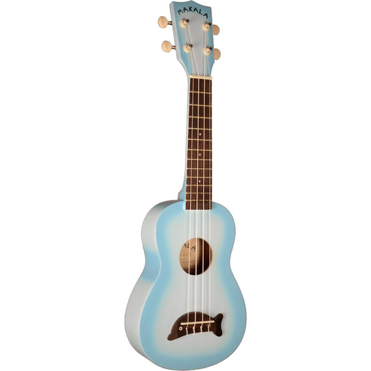 Makala Soprano Dolphin Light Blue Ukulele