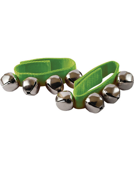Mano Percussion Wrist Bells Green