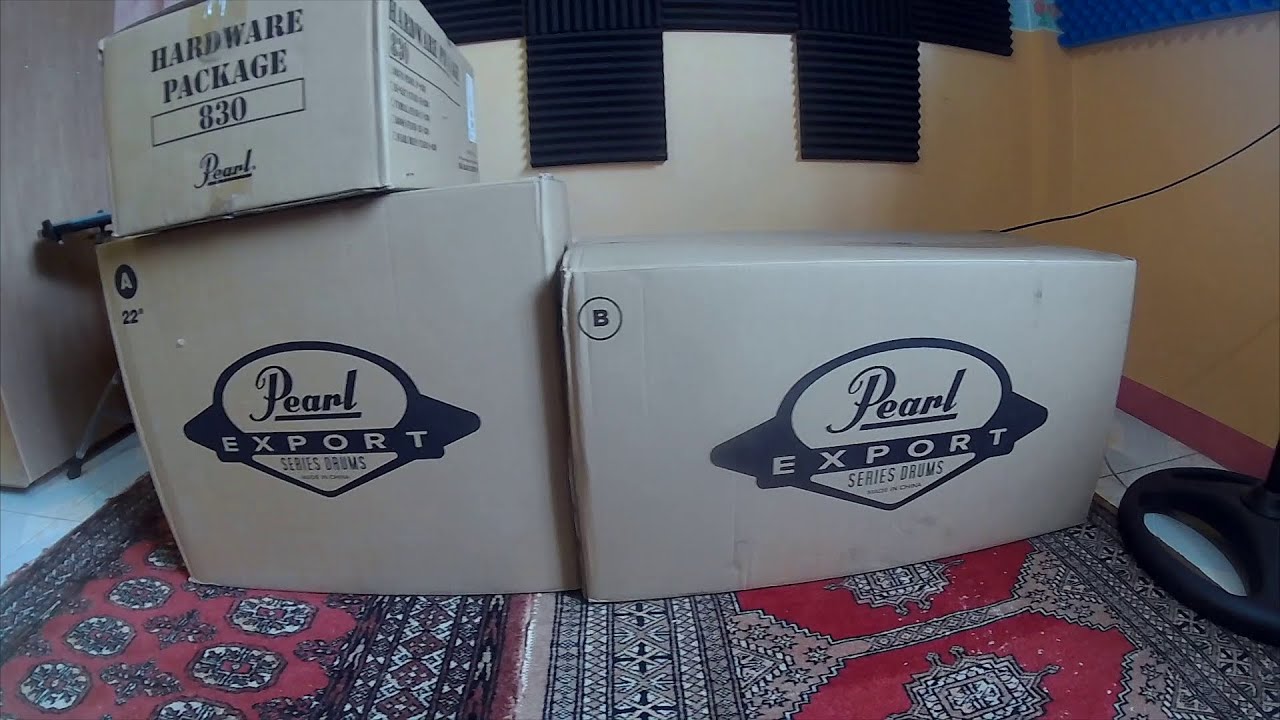 In-Box Pearl Drum Set