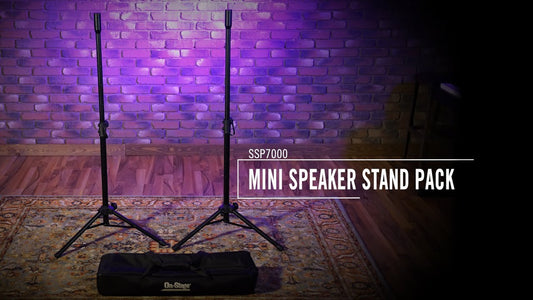 On-Stage Mini Speaker Stand Pack