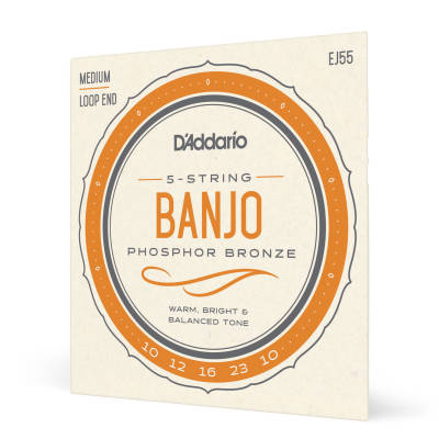 D'Addario Banjo Strings Md EJ55