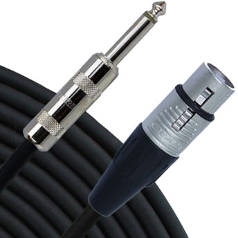 Rapco Microphone Cable XLR to 1/4" 20 ft.