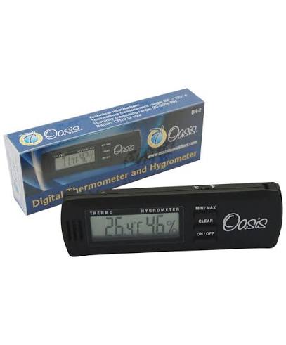 Oasis Digital Thermometer and Hyrometer