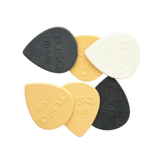 TUSQ Tear Drop Pick Mixed 6 Pack