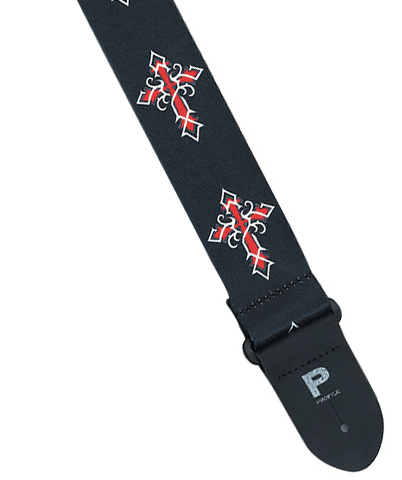 Profile Guitar Strap Tribal Cross PGS400-TCR