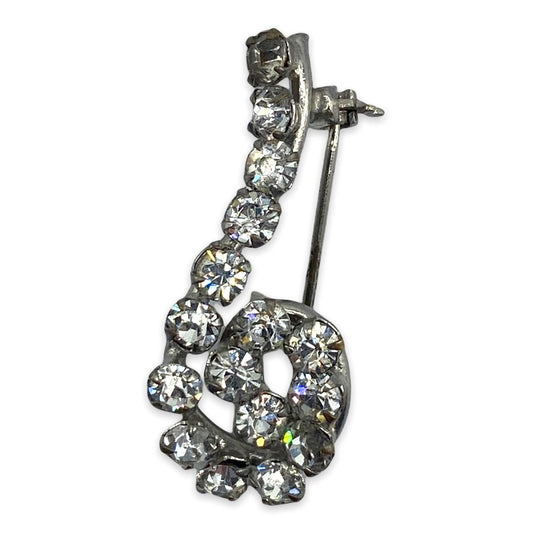 Jeweled Music Note Pin
