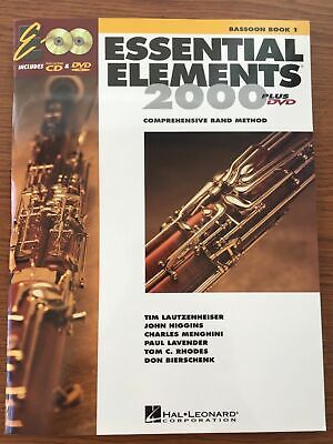 Essential Elements 2000 Bassoon Book 1