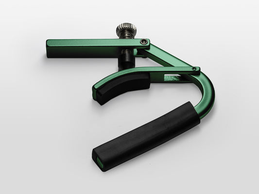 SHUBB steel string guitar capo - green
