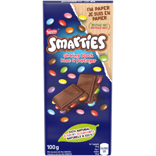 Smarties Chocolate Bar
