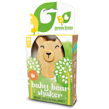 Baby  bear Shaker Greentones