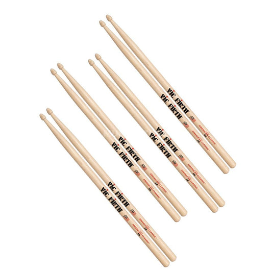 Vic Firth American Classic 5B Value Pack