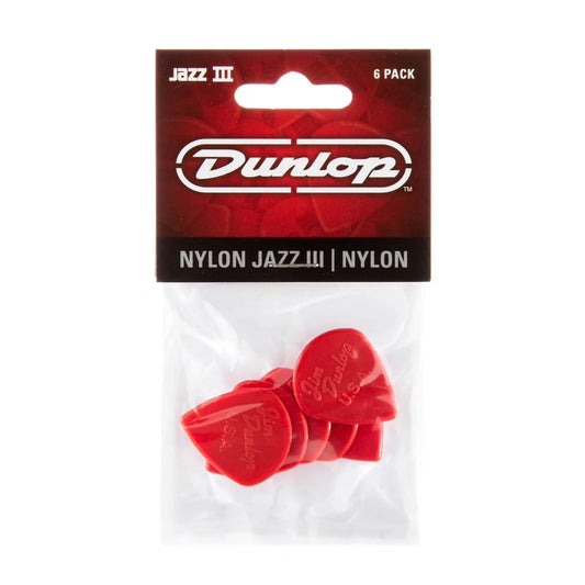 Dunlop Nylon Jazz III 6 Pk