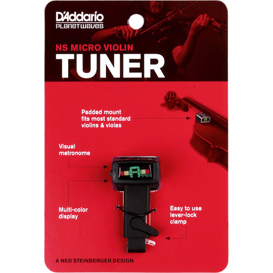 D'Addario Planet Waves  NS Micro Violin Tuner