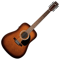 A&L 12 Cedar Antique Burst QI guitar
