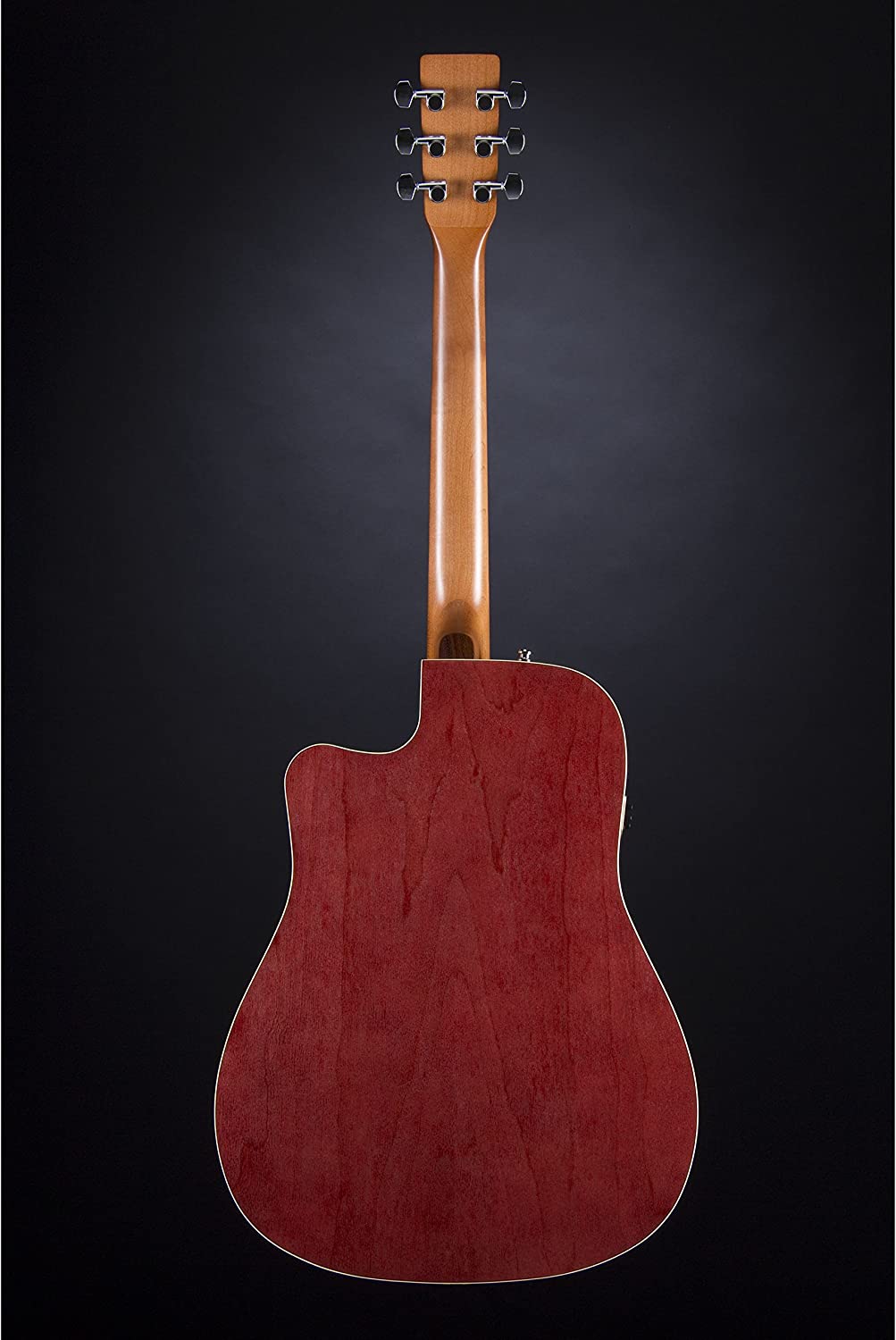 A&L CW Spruce Burgundy QI Guitar