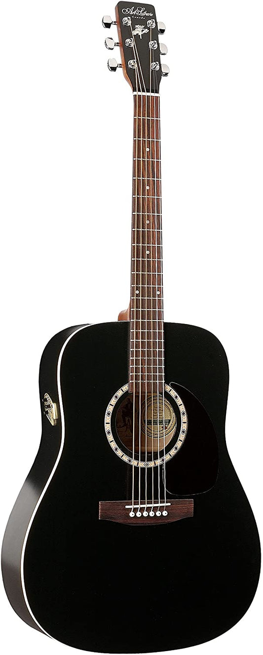 A&L Cedar Black QI Guitar