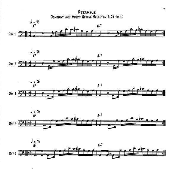Carl Fisher Daily Grooves for Bass