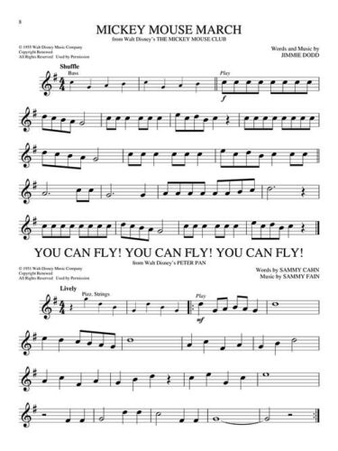 Disney for Alto Sax / 10 Classic Songs