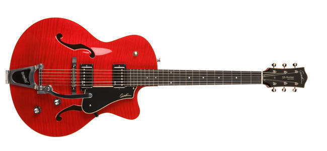 Godin 5th Avenue Red With Case